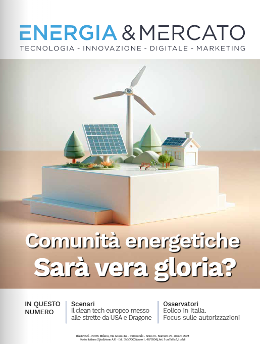 copertina energia mercato - comunità energetiche